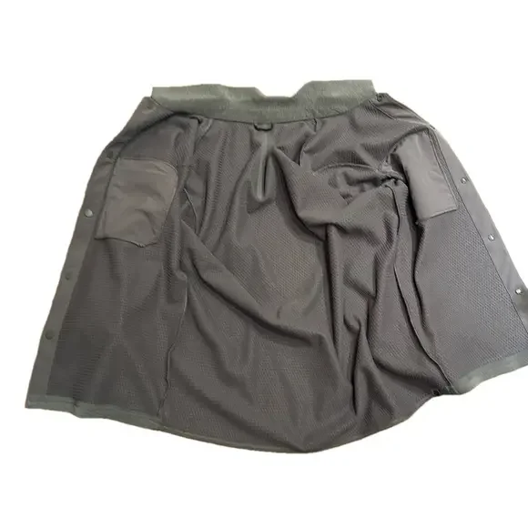 Lululemon Forest Green Gridliner Fleece Overshirt Jacket | Size Small EUC - Picture 4 of 7